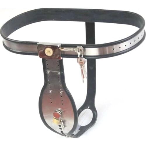 Female Chastity Belt Anal Plug+Vagina Plug Dildo Masturbator Strap On Pants Stainless Steel Bdsm Metal Sex Tools Chastity Device