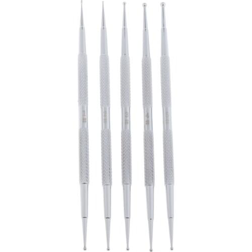 5 Pieces Nail Dotting Pen Design UV Polish Painting Sticks Drawing DIY Tools