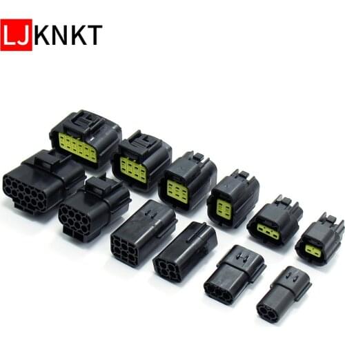 7Sets 1.8Series Waterproof Wire Connector Sealed Socket Truck Car Auto Sealed Electrical Plug kit