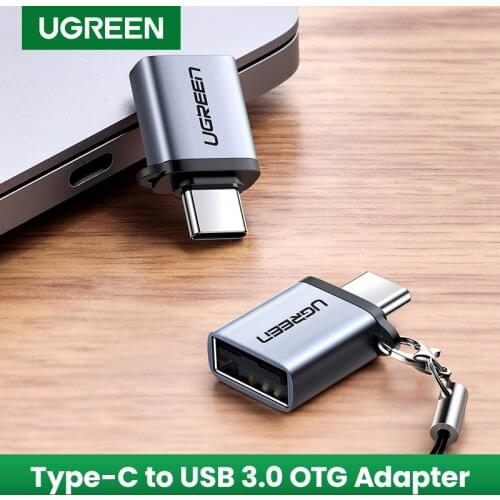 Ugreen USB Type C to USB 3.0 Adapter Thunderbolt 3 Type-C Adapter OTG Cable Converter For Macbook pro Air Samsung S10 S9 USB OTG