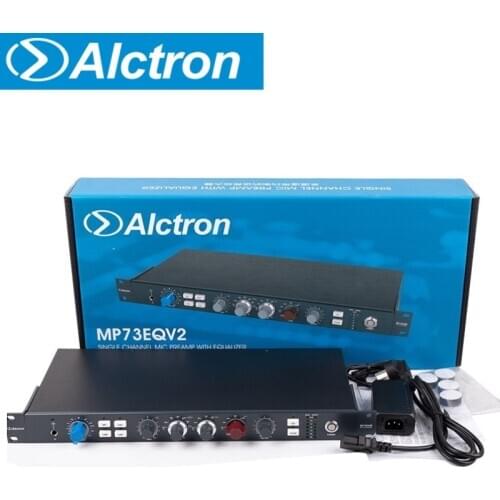 Alctron MP73EQV2 single channel mic amplifier with EQ function, optimize the sound quality, new transformer isolates the noise