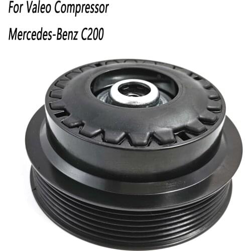 Automotive Air Conditioning Compressor Electromagnetic Clutch Pulley Coil Suction Cup for C200 C180 6PV Bearing Size 35*52*20