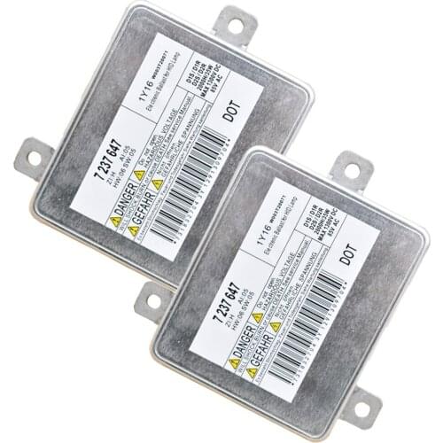 2PCS/LOT Xenon D1S D3S Headlight Ballast Computer Control For BMW1 7237647 63117237647