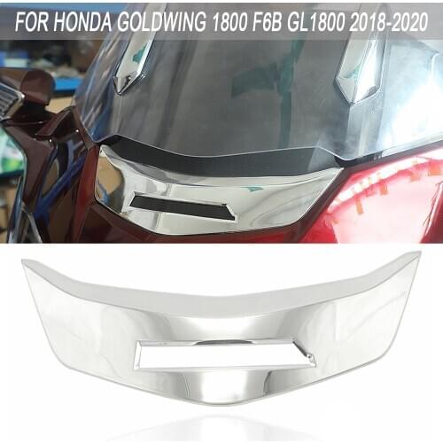 For Honda Goldwing 1800 F6B GL1800 2018-2020 Motorcycle The accent chrome cover decoration of the front fairing is used