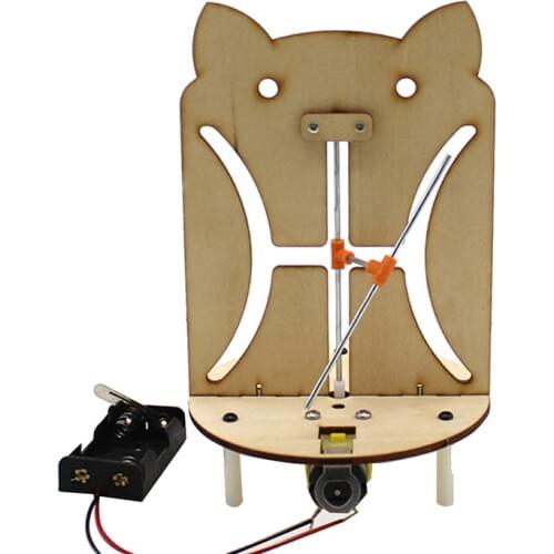 JMT Handmade Wooden Passing Through Hyperbolic Model Kids Toys for Science Learning Model Building Kits Study Eudational Gifts