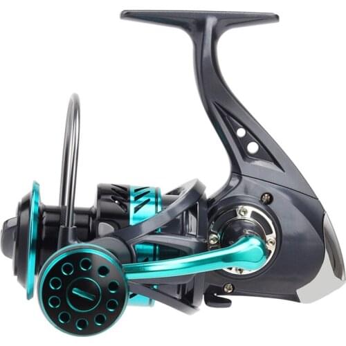 High Quality Saltwater Spinng Fishing Reel Carp Max Drag 10kg Reel Fishing 5.2:1 High Speed Full Metal Fishing Spinning Reels