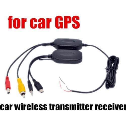 2.4G Wireless Transmitter and Receiver Kits Sets for GPS Car Reverse Rear View Camera High Quality Free Shipping Hot Sale
