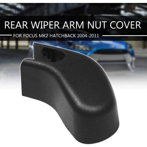 2pcs Car Replacement Wiper Arm Head Nut Cover Cap Screw Caps For Ford/Focus MK 2 Hatchback 2004-2011 Car Wiper Arm Accessories