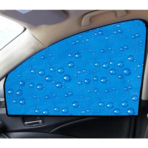 Magnetic Car Side Window Sun Shade UV Protection Curtain Summer Auto Window Sun Visor Shield Sunshade Protector Film Sunshades