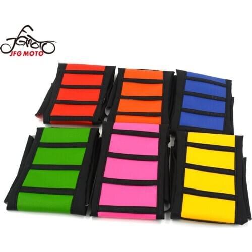 Motorcycle Striped Soft Rubber Gripper Seat Cover For KTM HONDA SUZUKI KAWASAKI YAMAHA Enduro Off-road Dirt Pit Bike Motocross