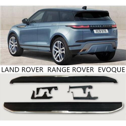 For LAND ROVER RANGE ROVER EVOQUE 2020 2021 2022 Running Boards Side Step Bar Pedals High Quality Nerf Bars Auto Accessories