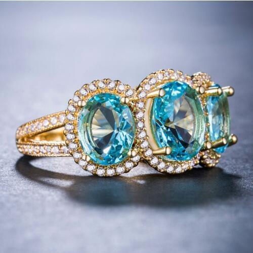 Size 6-10 Drop Shipping Brand New Luxury Jewelry Top Selling Multi Color AAAAA CZ 925 Silver Office Wedding Band Ring for Women