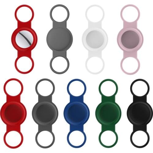 Pet Silicone Protective Case GPS Finder Dog Cat Collar Ring for Apple Airtags for Apple Locator Tracker Anti-lost Device