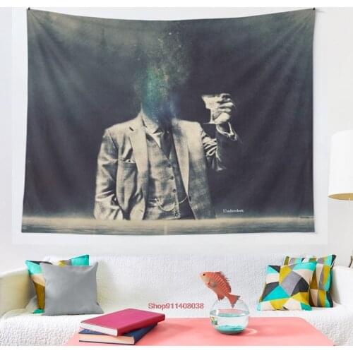 Here s to you tapestry Bohemian decoration wall hanging bedroom psychedelic scene starlight art home decoration