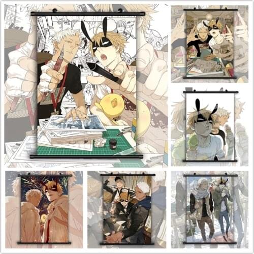WTQ One Piece Poster Anime Posters 19 Days Old Xian Wall Decor Canvas Painting Wall Art Picture Room Decor Home Decor