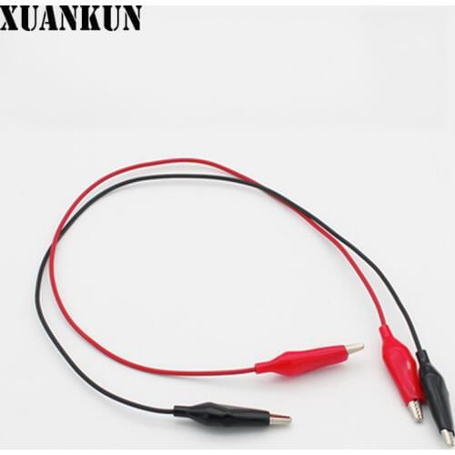 XUANKUN Motorcycle Electric Vehicle Battery Connection Line Live Wire Emergency Line Charger Battery Clip Line