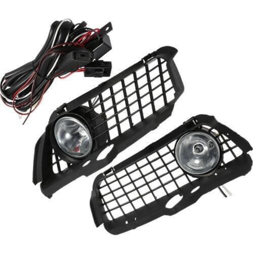 2X Car Front Fog Light Driving Lamp Grille Grill Cover Fit for VW Golf 3 1992-1997