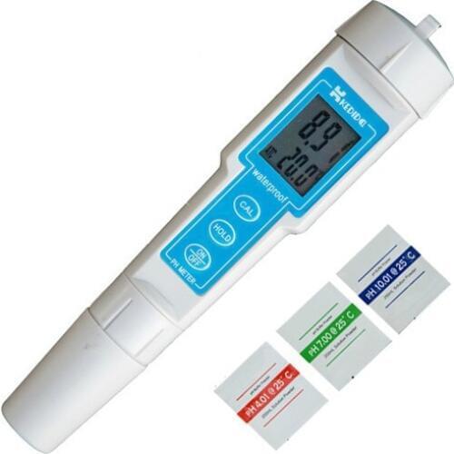 Digital Pen Type PH Meter Waterproof Pocket Portable PH Meter PH Value Measurement and Control Instrument
