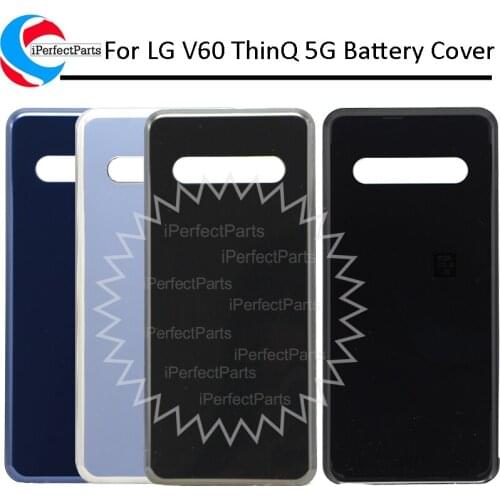 For LG V60 Thinq Battery Cover Case Rear panel Replacement For LG V60 thinQ LM-V600 Back battery cover