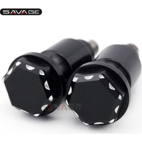 For SUZUKI GSX1300R HAYABUSA 1999-2020 2000 2008 2010 2018 2019 Ball Cut Edges Swingarm Spools Slider With HAYABUSA LOGO