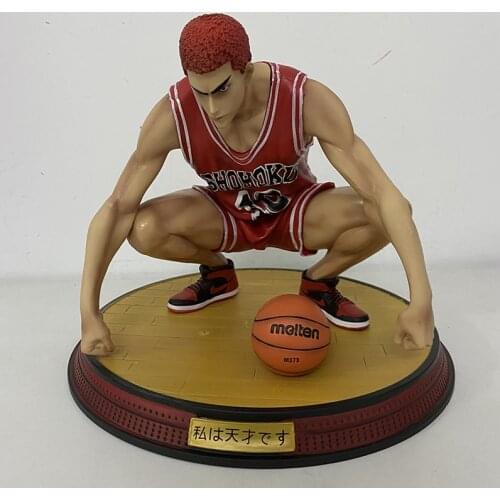 Anime SLAM DUNK GK Sakuragi Hanamichi Kaede Rukawa Action Figure PVC Collection Model Toys Doll Gift