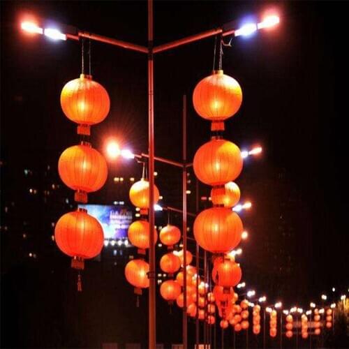 4PC Chinatown Lantern Spring Festival Decoration Chinese School Decoration Gifts for Chinese friends during the Spring Festival