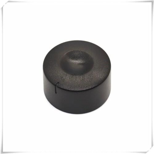 2 Pieces Plastic Half Shaft Knob Diameter 41mm Height 22mm Potentiometer Encoder Knob D-Shaped Inner Hole 6mm
