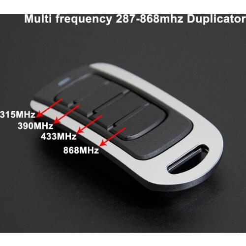 Garage Door Remote Control 433mhz Controller Garage Command 868MHz Replicator Gate Door Opener Rolling Code Keychain Barrier