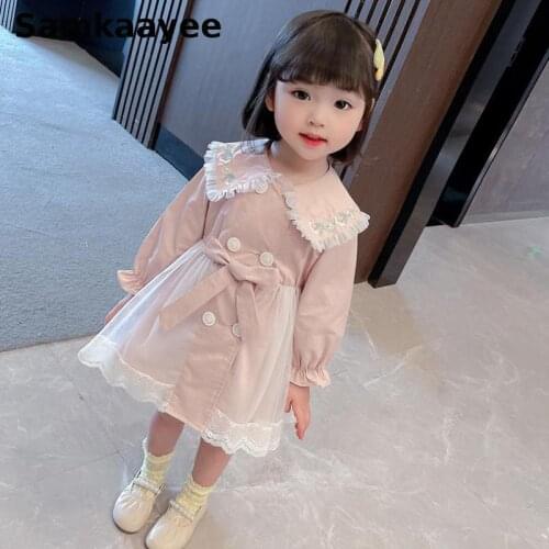 Samkaayee Trench Coats For Girls