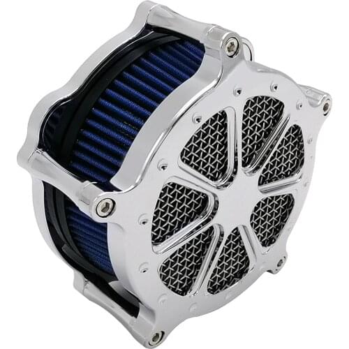 Motorcycle All Chrome Air Cleaner Air Filter System For Harley XL Sportster 04-19 Touring Road Glide 08-16 Dyna Softail Fat Boy