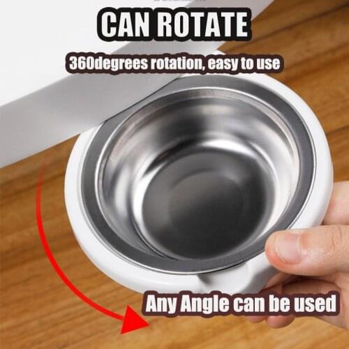 Hidden ashtray Creative seamless stickers free perforated rotating ashtray office living room household simple hidden table bott