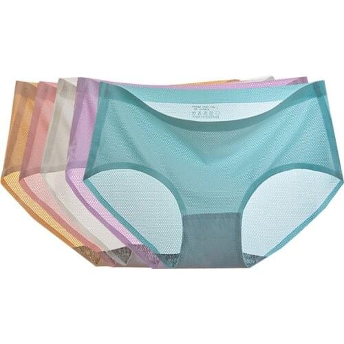 Panties For Women Sexy Underwear Lingerie Breathable Mesh Underwear Panties Hip Underwear Women Briefs Underpants YSM850
