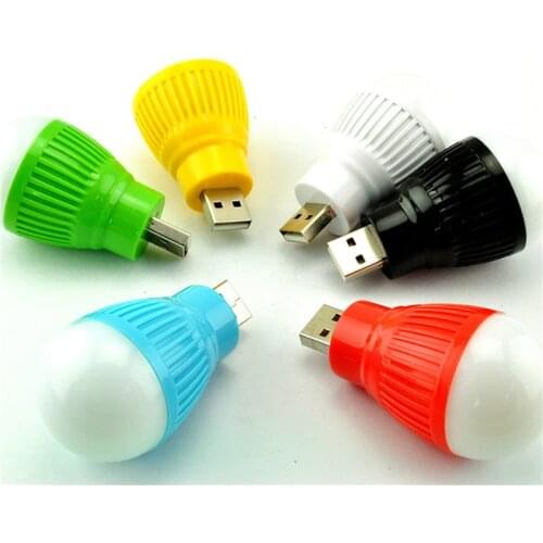 USB Low Voltage Emergency LED Bulb Outdoor Portable USB Light Home Tent Mini Bulb