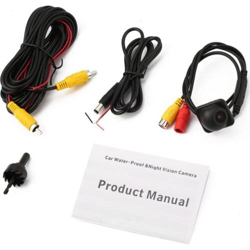 Waterproof Wide Angle Car Backup Rear View Camera with Mirror Image Convert Line Reverse Camera Parking Assistance System Hot
