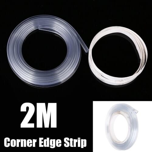 2M Baby Safety Corner Protector Strip Transparent Furniture Corner Guards Soft PVC Safe Collision Proof Edge Corner Guards