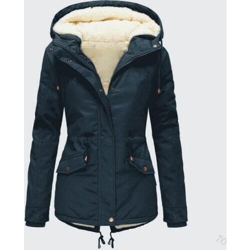 2021 New Autumn Winter Women Cotton Jacket Padded Casual Slim Coat Embroidery Hooded Parkas Plus Size 5XL Wadded Overcoat