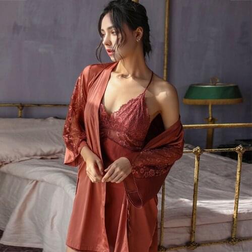 Womens Night Dress Sexy Lace V-neck Lingerie Backless Sling Sleepdress Female Casual Midi Nightgown Summer Leisure Homewear