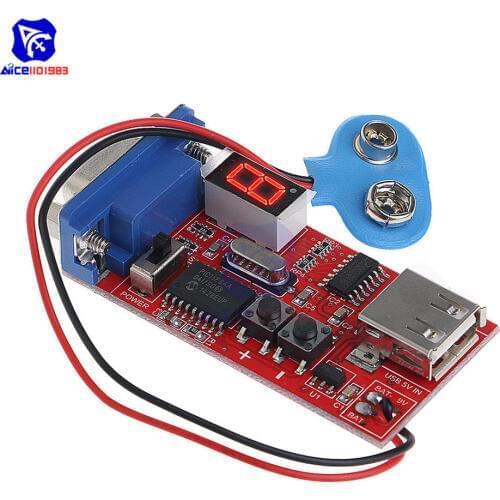 Diymore VGA Signal Generator LCD Tester 15 Signal USB Output 5.5x2.1mm Power Plug / Battery Pad Power Supply Module