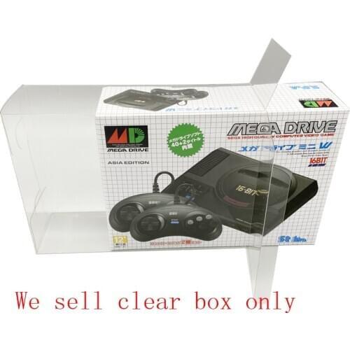 100pcs Protecive box For sega MD mini for Genesis mini game console storage box display box for Japan version console