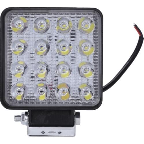 2 pcs 48W 6000k LED Spot Beam Square Work Lights Lamp Tractor SUV Truck 4WD 12V 24V Promotion