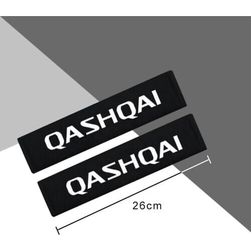 2pcs Cotton flannel carbon fiber protection Cover case for NISSAN QASHQAI J10 J11 2011 2008 2018 2019 ccessories Car Styling