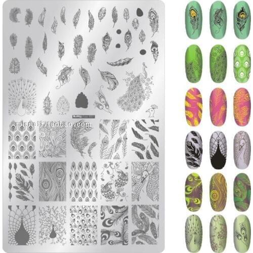 34 Styles image plate stamping PLUS Nail Stamping Template 14.5X9.5CM Large Nail Art Image Stamp Template Plates Polish Stamping