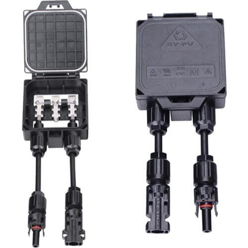 50 sets a lot High quality 3 rails 2 diode PV junction boxes