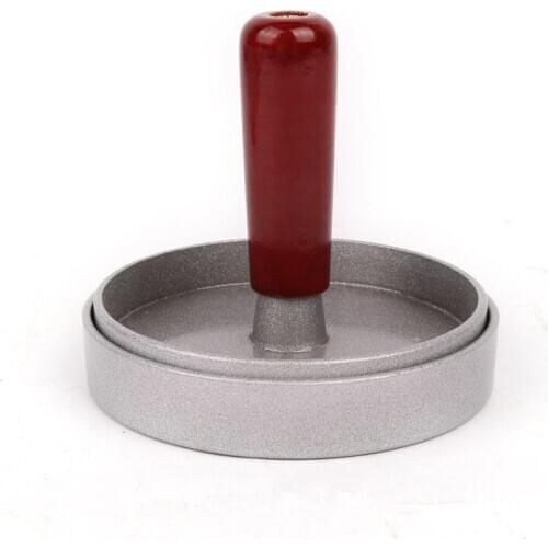 Non-stick Aluminum Alloy DIY Manual Hamburger Presses Maker Press Cutlets Mold Grill Kitchen Tools Home Meat Pie Burger