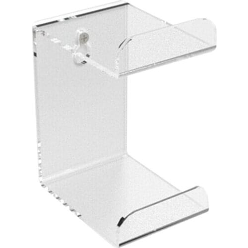 Game Controller Holder Wall Mounted Acrylic Headset Stand Hanger Space Saving Gamepad Holder Universal Wall Mount For PS4 Xbox