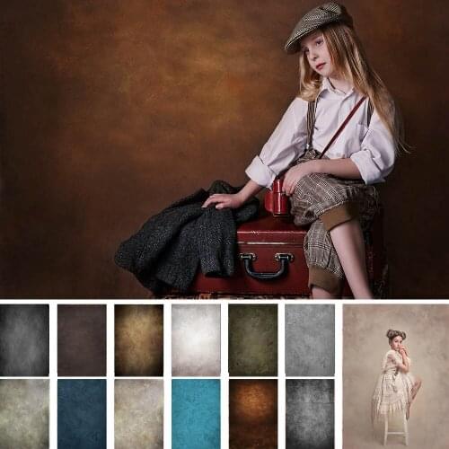 Mocsicka Adult Portrait Solid Color Background Photography Retro Texture Newborn Baby Professional Photoshoot Backdrop Banner