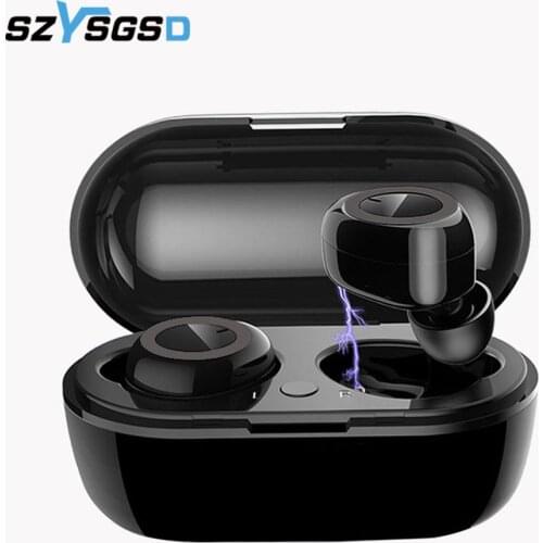 NEW Y50 Bluetooth Earbuds 5.0 TWS Wireless Headphons earphones Earbuds Stereo Gaming Headset With Charging Box for Mobile Phone