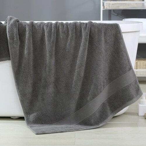 Pure Cotton Adult Bath Towels Hotel Home Comfortable Soft Absorbent Thick Bathroom Towel 140x70cm