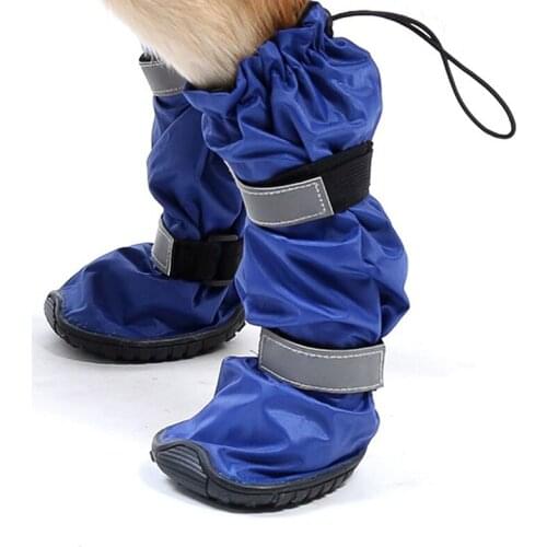 Pet Waterproof Dog Socks Shoes and Snow-proof Pet Large Dog Shoes General Rain Boots Long Shoe for Dog Paw Cover Snow Boots