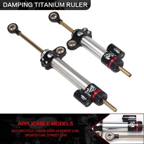 Universal Motorcycle Damper Steering Stabilize Safety Control For Ya MT09 MT07 YZF R1 R6 FZ1 XJR1300 MT-07